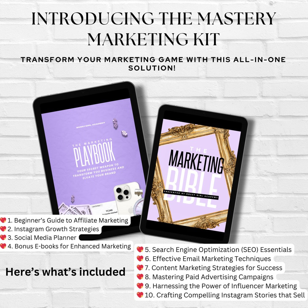 Marketing Mastery Kit - Digital Download