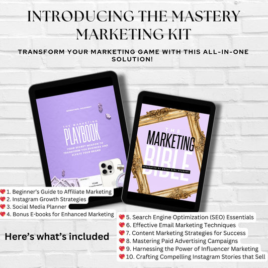 Marketing Mastery Kit - Digital Download